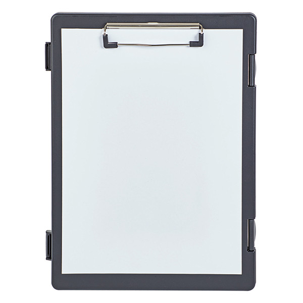 Maul porte-bloc A4 vertical avec compartiment de rangement - noir 424875 - 6