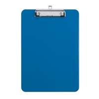 Maul porte-bloc A4 vertical en plastique - bleu 402098