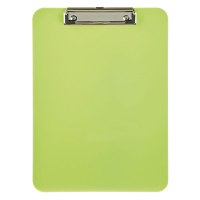 Maul porte-bloc A4 vertical en plastique - vert citron 402344