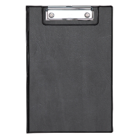 Maul porte-bloc avec pochette A5 vertical - noir 424870