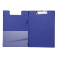 Maul porte-bloc avec rabat A4 format portrait - bleu 402138