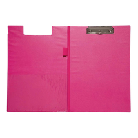 Maul porte-bloc avec rabat A4 format portrait - rose 402357