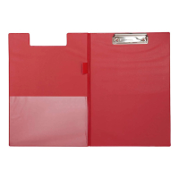 Maul porte-bloc avec rabat A4 format portrait - rouge 402140