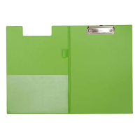 Maul porte-bloc avec rabat A4 format portrait - vert clair 402143