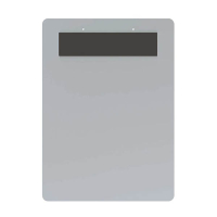 Maul porte-bloc en aluminium avec bande magnétique format portrait A3 354884