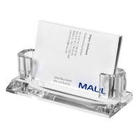Maul porte-cartes de visite avec 1 compartiment - acrylique 402227