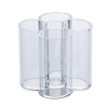 Maul porte-stylo acrylique avec cinq compartiments - transparent 402221 - 1