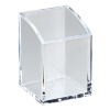 Maul porte-stylo carré acrylique - transparent 402220 - 1