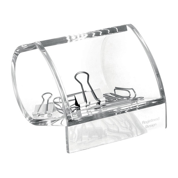 Maul porte-trombones acrylique - transparent 402228 - 1