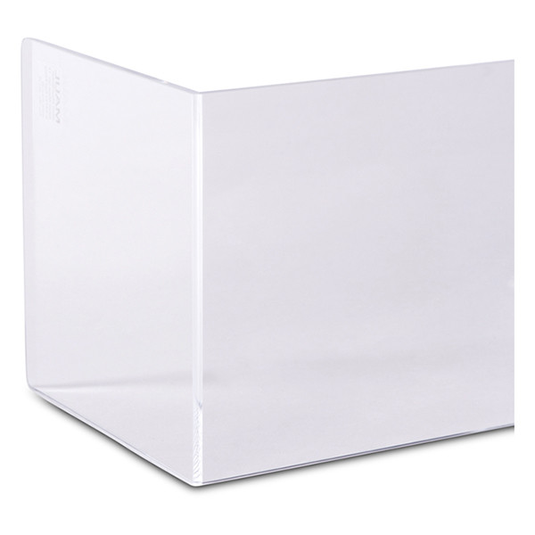 Maul serre-livres acrylique 16 x 15 x 21 cm (2 pièces) - transparent 402198 - 2