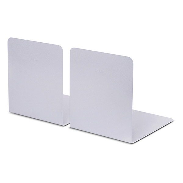 Maul serre-livres en métal 14 x 12 x 14 cm (2 pièces) - argent 402192 - 2
