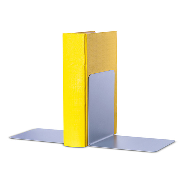 Maul serre-livres en métal 14 x 12 x 14 cm (2 pièces) - argent 402192 - 5