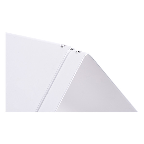 Maul serre-livres en métal 14 x 12 x 14 cm (2 pièces) - blanc 402274 - 3