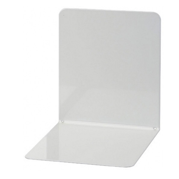 Maul serre-livres en métal 14 x 12 x 14 cm (2 pièces) - gris 402276 - 1