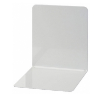 Maul serre-livres en métal 14 x 12 x 14 cm (2 pièces) - gris 402276