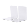 Maul serre-livres en métal 14 x 12 x 14 cm (2 pièces) - gris 402276 - 2