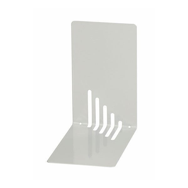 Maul serre-livres en métal 14 x 8,5 x 14 cm (2 pièces) - gris 402277 - 2