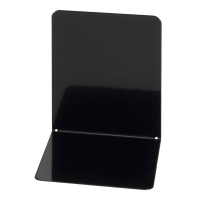 Maul serre-livres en métal avec couche protectrice 14 x 12 x 14 cm (2 pièces) - noir 402279