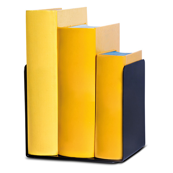 Maul serre-livres en métal magnétique 14 x 12 x 14 cm (2 pièces) - noir 402280 - 5