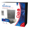 MediaRange slimline boîtiers CD (10 pièces) 097845 - 1
