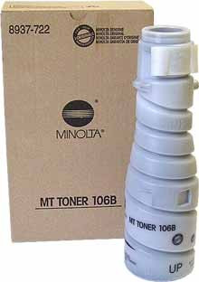 Konica Minolta 106B (8937-722) toner 2 pièces (d'origine) - noir 071980 - 1
