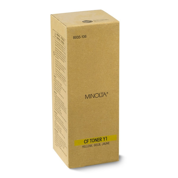 Konica Minolta 8935-106 Y1 toner (d'origine) - jaune 072202 - 1