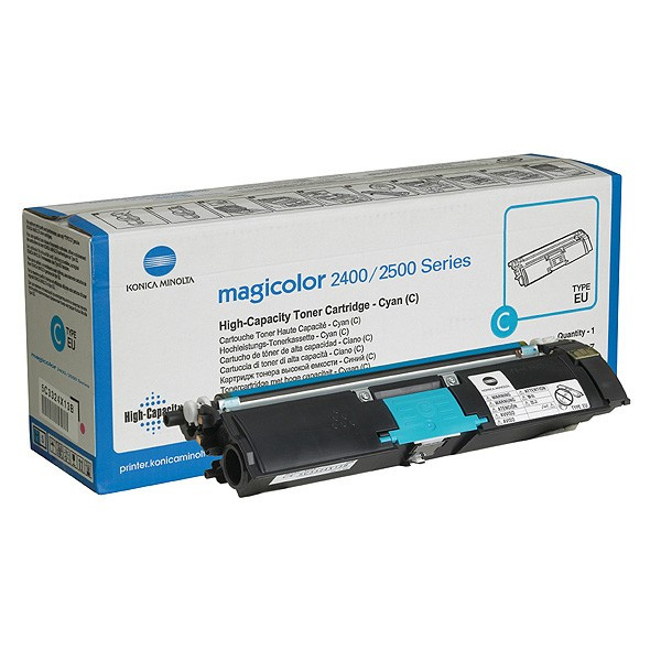 Konica Minolta A00W331 / 1710589-003 toner cyan (d'origine) 032814 - 1