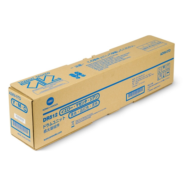 Konica Minolta DR-512CMY (en A2XN0TD) tambour (d'origine) - couleur 072610 - 1