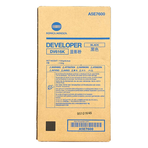 Konica Minolta DV-616K (A5E7600) révélateur noir (d'origine) 073230 - 1