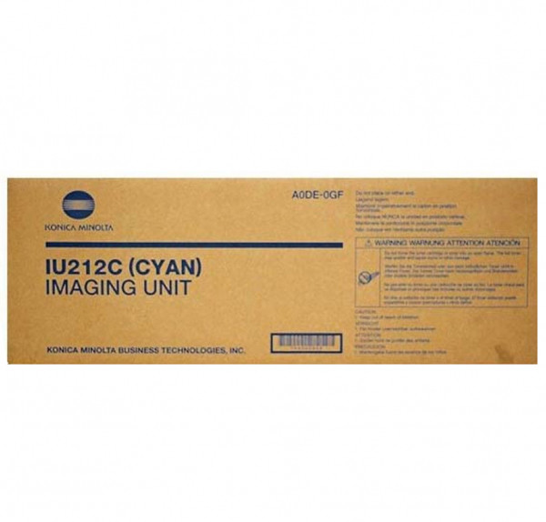 Konica Minolta IU-212C (A0DE0GF) unité d'imagerie cyan (d'origine) 072684 - 1