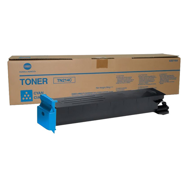 Konica Minolta TN-214C toner (d'origine) - cyan 072240 - 1