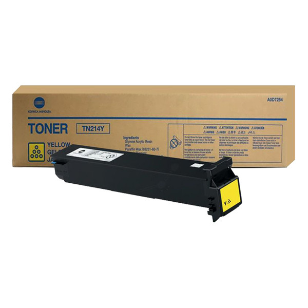 Konica Minolta TN-214Y toner (d'origine) - jaune 072244 - 1