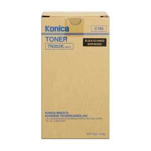 Konica Minolta TN-302K (018L) toner (d'origine) - noir 072540 - 1