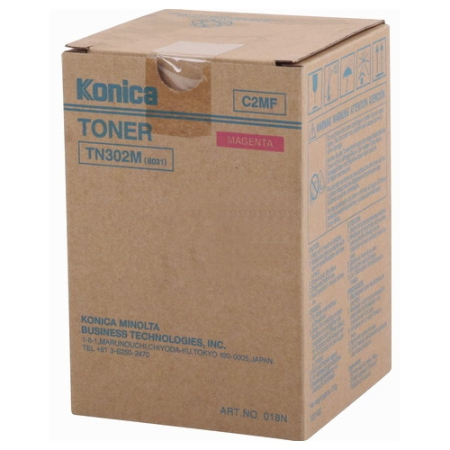 Konica Minolta TN-302M (018N) toner (d'origine) - magenta 072544 - 1