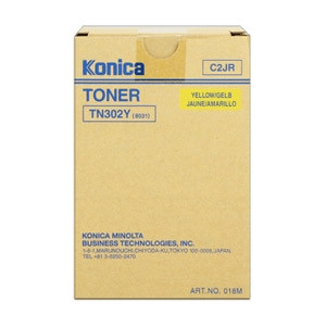Konica Minolta TN-302Y (018M) toner (d'origine) - jaune 072546 - 1