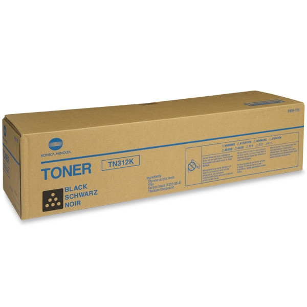 Konica Minolta TN-312K toner (d'origine) - noir 072220 - 1