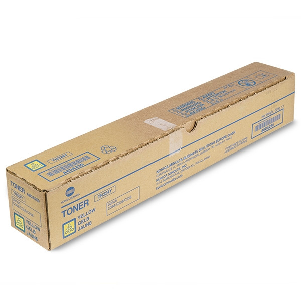 Konica Minolta TN-324Y (A8DA250) toner (d'origine) - jaune 072944 - 1