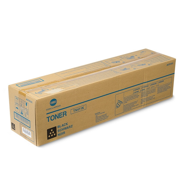 Konica Minolta TN-411K toner (d'origine) - noir 072262 - 1
