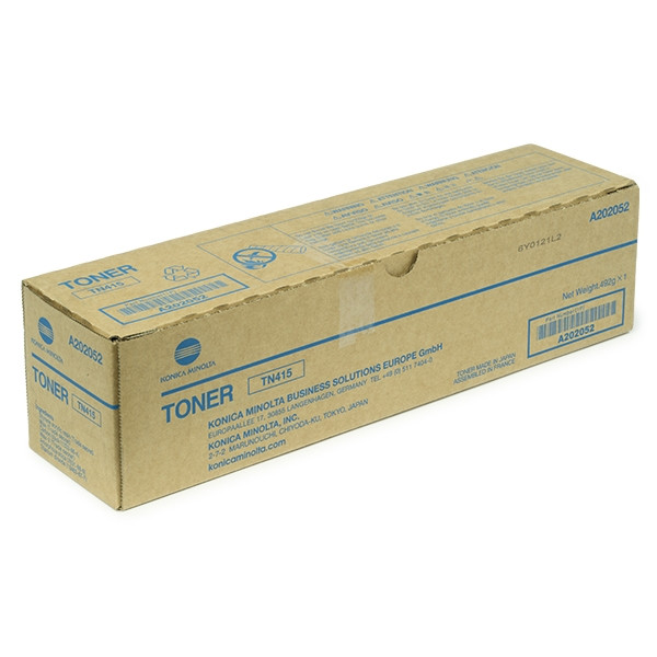 Konica Minolta TN-415 (A202052) toner (d'origine) - noir 072696 - 1