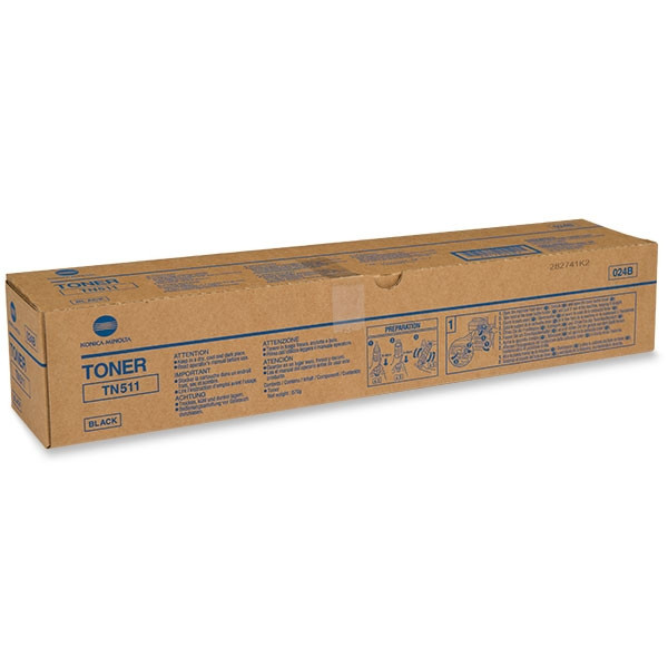 Konica Minolta TN-511 toner (d'origine) - noir 072174 - 1