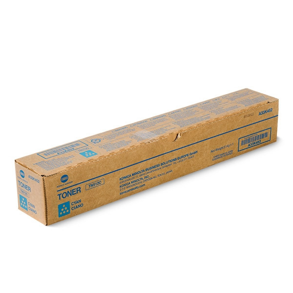 Konica Minolta TN-512C (A33K452) toner cyan (d'origine) 904196 - 1