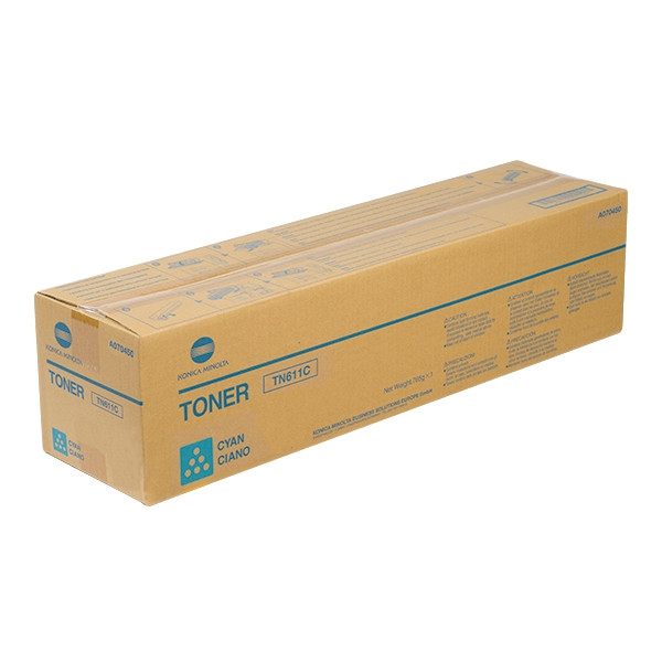 Konica Minolta TN-611C toner (d'origine) - cyan 072264 - 1