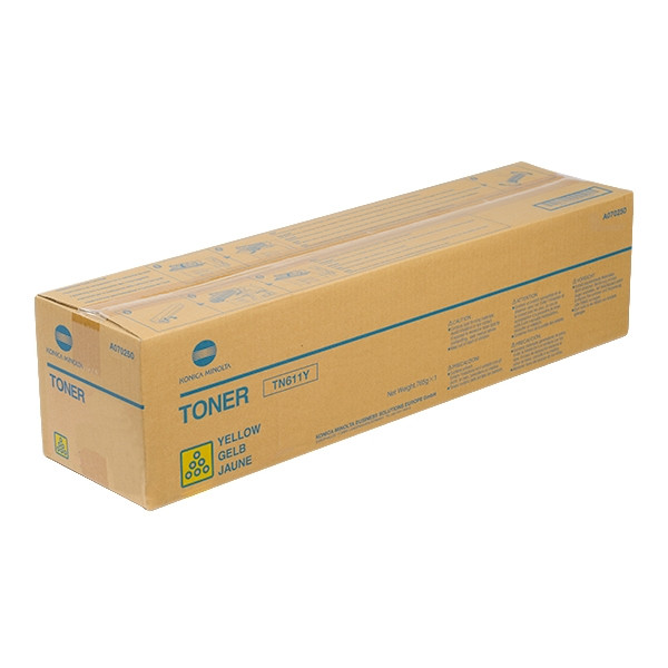 Konica Minolta TN-611Y toner (d'origine) - jaune 072268 - 1