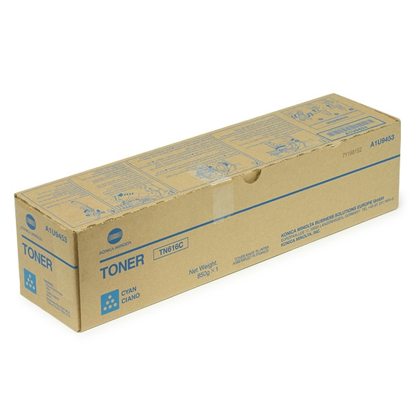 Konica Minolta TN-616C (A1U9453) toner haute capacité (d'origine) - cyan 072926 - 1