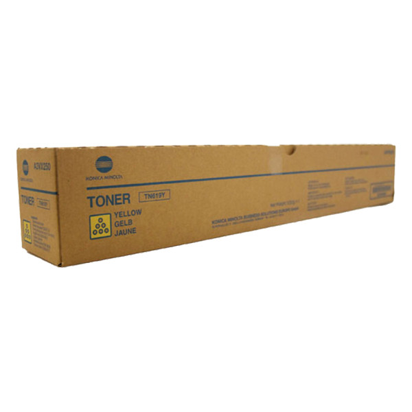 Konica Minolta TN-619Y (A3VX250) toner (d'origine) - jaune 072884 - 1