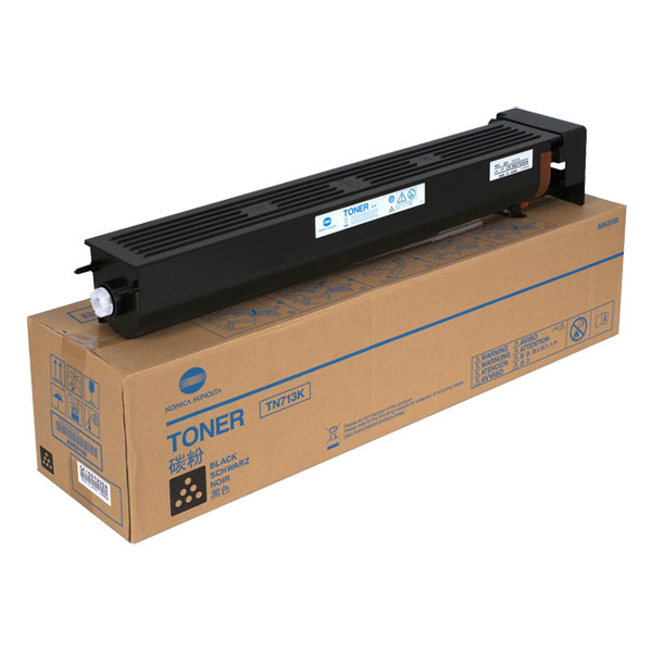 Konica Minolta TN-713K (A9K8150) toner (d'origine) - noir 073100 - 1