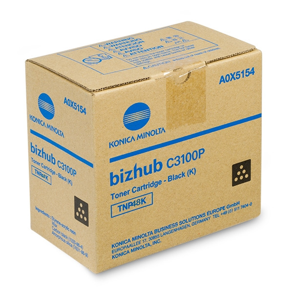 Konica Minolta TNP-48K (A5X0150) toner (d'origine) - noir 072828 - 1
