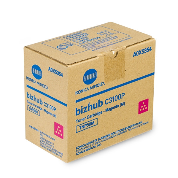 Konica Minolta TNP-50M (A0X5354) toner (d'origine) - magenta 072864 - 1
