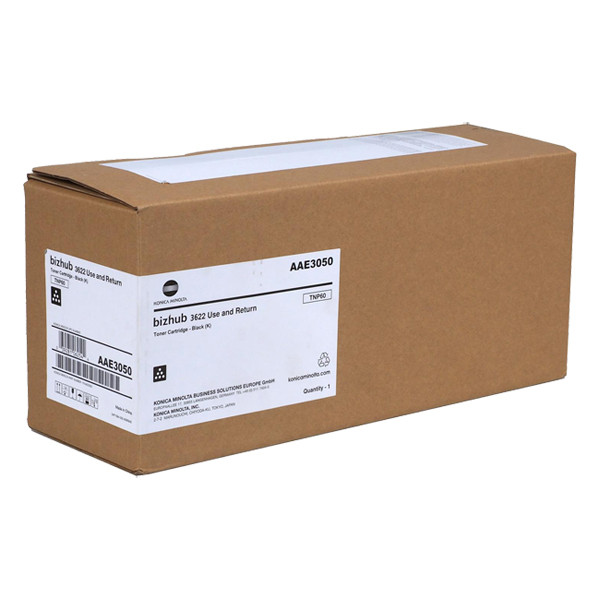 Konica Minolta TNP-60 (AAE3050) toner (d'origine) - noir 073208 - 1
