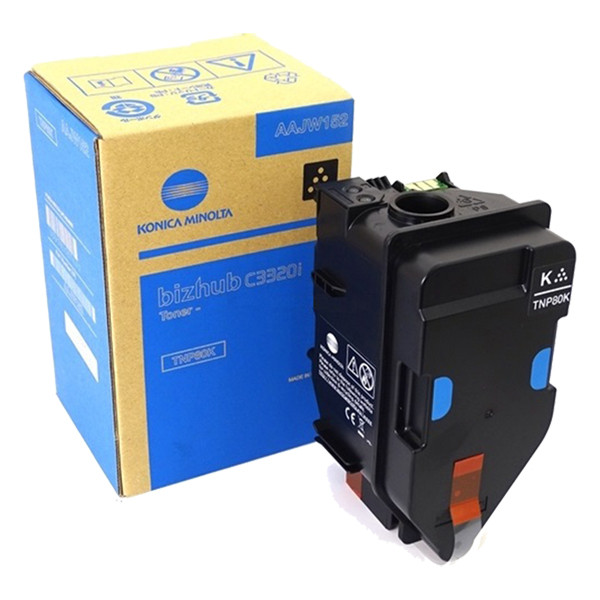 Konica Minolta TNP-80K (AAJW152) toner (d'origine) - noir 073282 - 1